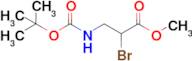 Methyl 2-bromo-3-((tert-butoxycarbonyl)amino)propanoate