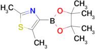 2,5-Dimethyl-4-(4,4,5,5-tetramethyl-1,3,2-dioxaborolan-2-yl)thiazole