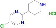 5-Chloro-2-(piperidin-4-yl)pyrimidine hydrochloride