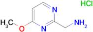 (4-Methoxypyrimidin-2-yl)methanamine hydrochloride