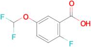 5-(Difluoromethoxy)-2-fluorobenzoic acid