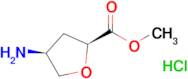 (2S,4S)-Methyl 4-aminotetrahydrofuran-2-carboxylate hydrochloride