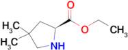 (S)-Ethyl 4,4-dimethylpyrrolidine-2-carboxylate