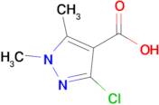 3-Chloro-1,5-dimethyl-1H-pyrazole-4-carboxylic acid