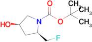 (2R,4R)-tert-Butyl 2-(fluoromethyl)-4-hydroxypyrrolidine-1-carboxylate