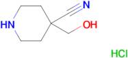 4-(Hydroxymethyl)piperidine-4-carbonitrile hydrochloride