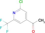 1-(2-Chloro-6-(trifluoromethyl)pyridin-4-yl)ethanone