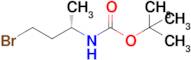 (S)-tert-Butyl (4-bromobutan-2-yl)carbamate