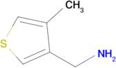 (4-Methylthiophen-3-yl)methanamine