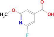 2-Fluoro-6-methoxyisonicotinic acid