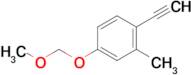 1-Ethynyl-4-(methoxymethoxy)-2-methylbenzene