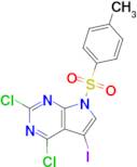 2,4-Dichloro-5-iodo-7-tosyl-7H-pyrrolo[2,3-d]pyrimidine