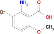 2-Amino-3-bromo-6-methoxybenzoic acid