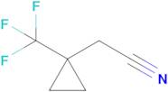 2-(1-(Trifluoromethyl)cyclopropyl)acetonitrile