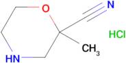 2-Methylmorpholine-2-carbonitrile hydrochloride