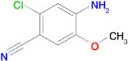 4-Amino-2-chloro-5-methoxybenzonitrile