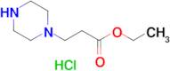 Ethyl 3-(piperazin-1-yl)propanoate hydrochloride