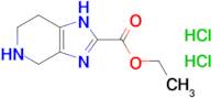ethyl 1H,4H,5H,6H,7H-imidazo[4,5-c]pyridine-2-carboxylate dihydrochloride