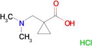 1-((Dimethylamino)methyl)cyclopropane-1-carboxylic acid hydrochloride