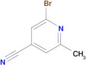 2-Bromo-6-methylisonicotinonitrile