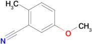 5-Methoxy-2-methylbenzonitrile