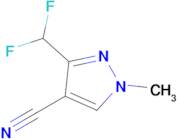 3-(Difluoromethyl)-1-methyl-1H-pyrazole-4-carbonitrile