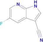 5-Fluoro-1H-pyrrolo[2,3-b]pyridine-3-carbonitrile