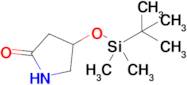 4-((tert-Butyldimethylsilyl)oxy)pyrrolidin-2-one
