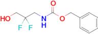 Benzyl (2,2-difluoro-3-hydroxypropyl)carbamate