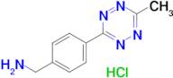 (4-(6-Methyl-1,2,4,5-tetrazin-3-yl)phenyl)methanamine hydrochloride