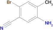 5-Amino-2-bromo-4-methylbenzonitrile