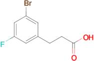 3-(3-Bromo-5-fluorophenyl)propanoic acid