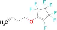 1-(3-Buten-1-yloxy)-2,3,3,4,4,5,5-heptafluorocyclopentene