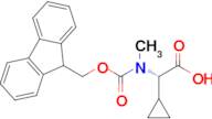 (S)-2-((((9H-Fluoren-9-yl)methoxy)carbonyl)(methyl)amino)-2-cyclopropylacetic acid