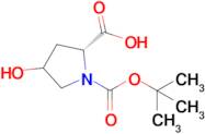 (2R)-1-(tert-Butoxycarbonyl)-4-hydroxypyrrolidine-2-carboxylic acid