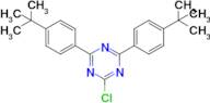 2,4-Bis(4-(tert-butyl)phenyl)-6-chloro-1,3,5-triazine