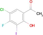 1-(5-Chloro-4-fluoro-2-hydroxy-3-iodophenyl)ethanone