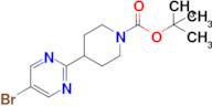 tert-Butyl 4-(5-bromopyrimidin-2-yl)piperidine-1-carboxylate