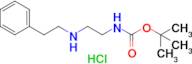 tert-Butyl (2-(phenethylamino)ethyl)carbamate hydrochloride