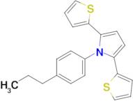 1-(4-Propylphenyl)-2,5-di(2-thienyl)-1H-pyrrole