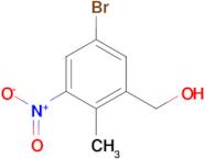 (5-Bromo-2-methyl-3-nitrophenyl)methanol