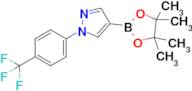 4-(4,4,5,5-Tetramethyl-1,3,2-dioxaborolan-2-yl)-1-(4-(trifluoromethyl)phenyl)-1H-pyrazole