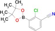 2-Chloro-3-(4,4,5,5-tetramethyl-1,3,2-dioxaborolan-2-yl)benzonitrile