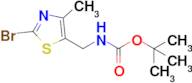 tert-Butyl ((2-bromo-4-methylthiazol-5-yl)methyl)carbamate