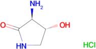 (3S,4R)-3-Amino-4-hydroxypyrrolidin-2-one hydrochloride