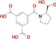 (R)-5-(2-Carboxypyrrolidine-1-carbonyl)isophthalic acid