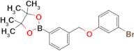 2-(3-((3-Bromophenoxy)methyl)phenyl)-4,4,5,5-tetramethyl-1,3,2-dioxaborolane