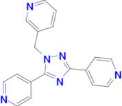 4,4'-(1-(Pyridin-3-ylmethyl)-1H-1,2,4-triazole-3,5-diyl)dipyridine