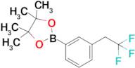 4,4,5,5-Tetramethyl-2-(3-(2,2,2-trifluoroethyl)phenyl)-1,3,2-dioxaborolane