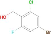 (4-Bromo-2-chloro-6-fluorophenyl)methanol